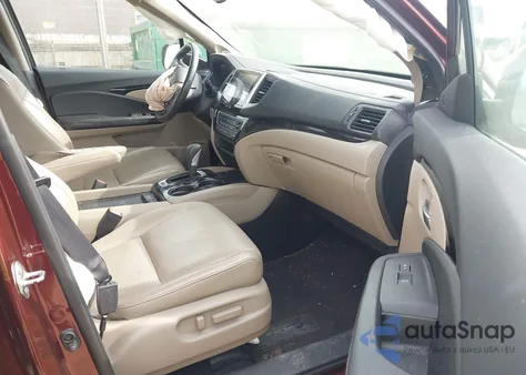 2018 Honda Ridgeline Rtl-E from USA, damaged, VIN 5FPYK3F76JB004521